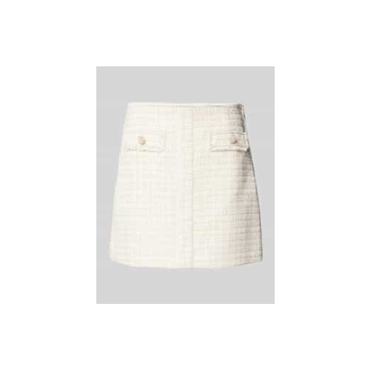 Spódnica mini z fakturowanym wzorem model ‘DAPHNEE’ ze sklepu Peek&Cloppenburg  w kategorii Spódnice - zdjęcie 178206983