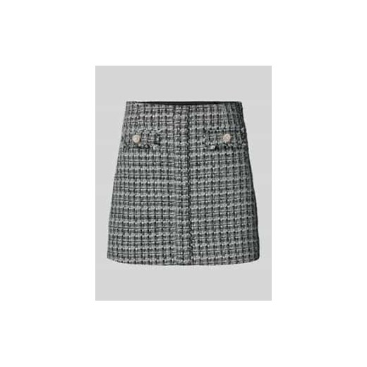 Spódnica mini z fakturowanym wzorem model ‘DAPHNEE’ ze sklepu Peek&Cloppenburg  w kategorii Spódnice - zdjęcie 178207062