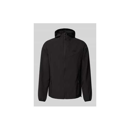 Kurtka softshell z nadrukiem z logo ze sklepu Peek&Cloppenburg  w kategorii Kurtki męskie - zdjęcie 178208852