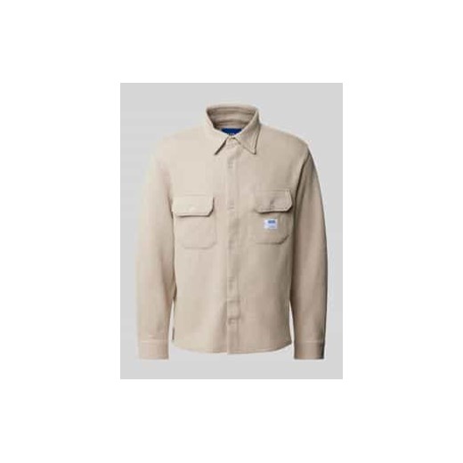 Koszula casualowa o kroju regular fit z fakturowanym wzorem model ‘Ekynone’ ze sklepu Peek&Cloppenburg  w kategorii Koszule męskie - zdjęcie 178208991