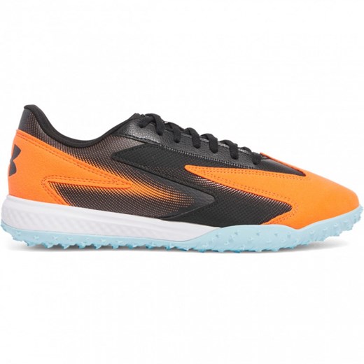 Buty piłkarskie turfy uniseks Under Armour UA U Shadow Turf 3 - pomarańczowe ze sklepu Sportstylestory.com w kategorii Buty sportowe męskie - zdjęcie 178209220