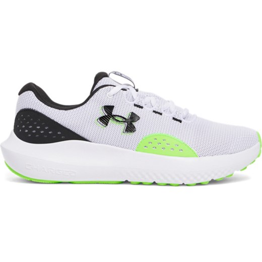 Męskie buty do biegania Under Armour UA Charged Surge 4 - białe ze sklepu Sportstylestory.com w kategorii Buty sportowe męskie - zdjęcie 178209251