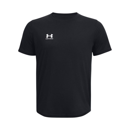 Chłopięca koszulka treningowa Under Armour UA B\'s Challenger Train SS - czarna ze sklepu Sportstylestory.com w kategorii T-shirty męskie - zdjęcie 178209411