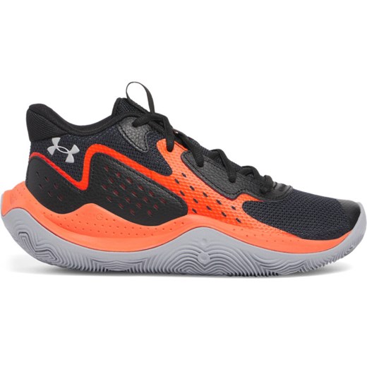 Dziecięce buty do koszykówki Under Armour UA GS JET \'23 - czarne ze sklepu Sportstylestory.com w kategorii Buty sportowe dziecięce - zdjęcie 178209484