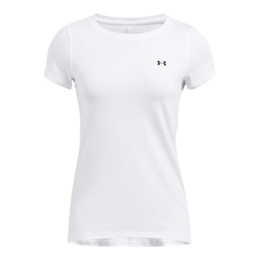 Bluzka damska Under Armour z krótkim rękawem w sportowym stylu z okrągłym dekoltem