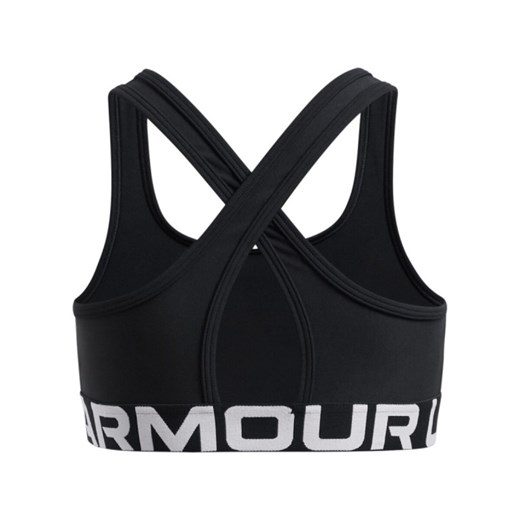 Dziewczęcy biustonosz treningowy Under Armour G Crossback Bra - czarny ze sklepu Sportstylestory.com w kategorii Biustonosze - zdjęcie 178209533