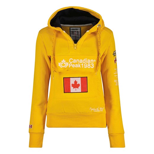 Canadian Peak Bluza &quot;Gyrelle&quot; w kolorze żółtym ze sklepu Limango Polska w kategorii Bluzy damskie - zdjęcie 178211151