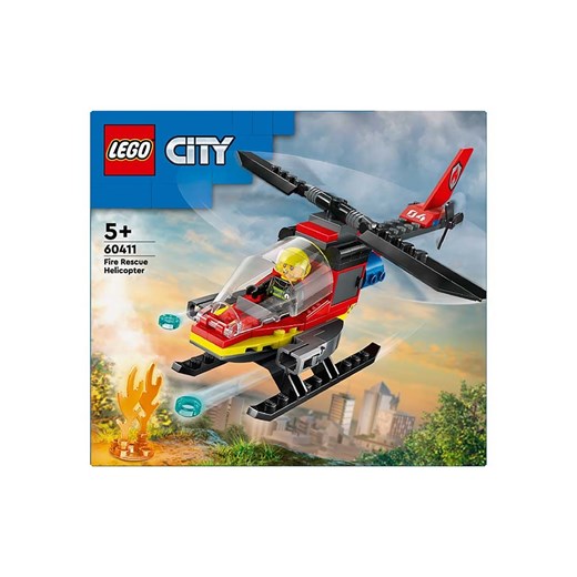 LEGO LEGO® City 60411 &quot;Fire rescue helicopter&quot; - 5+ Lego onesize Limango Polska okazyjna cena