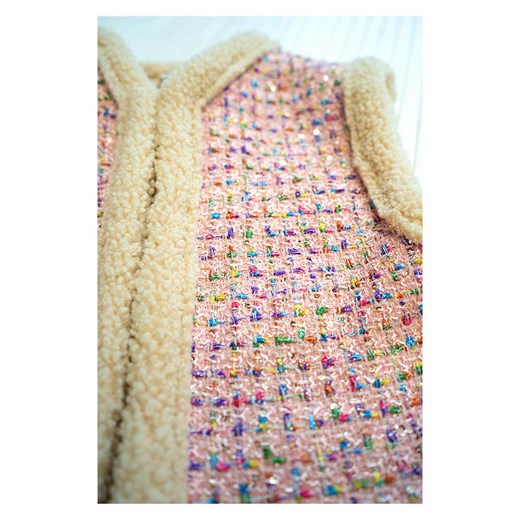 B.Nosy Kamizelka &quot;Gwen&quot; w kolorze jasnoróżowo-beżowym B.nosy 134/140 okazja Limango Polska