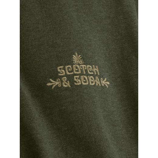 T-shirt męski czarny SCOTCH&SODA