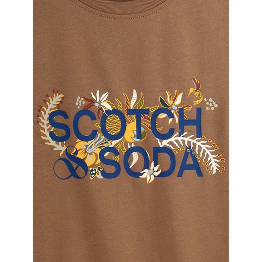 T-shirt męski SCOTCH&SODA z krótkim rękawem 