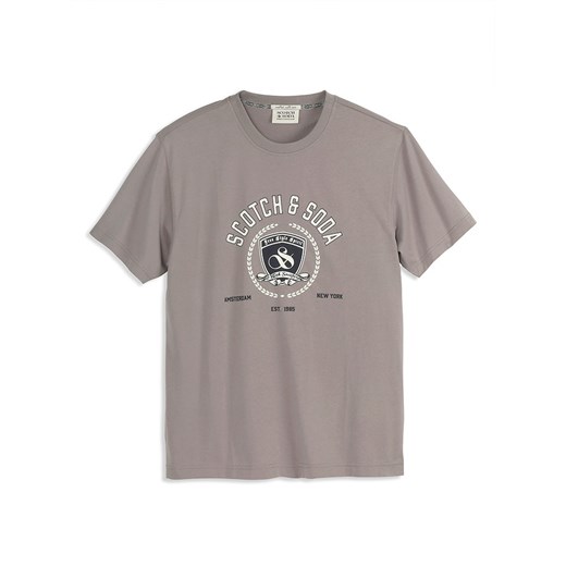 Scotch &amp; Soda Koszulka w kolorze szarym ze sklepu Limango Polska w kategorii T-shirty męskie - zdjęcie 178211704