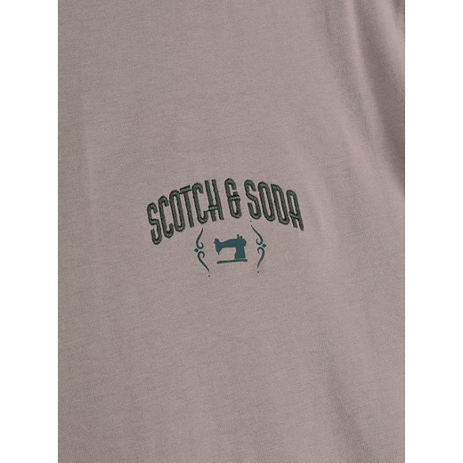 SCOTCH&SODA t-shirt męski na wiosnę casual