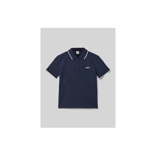 Koszulka polo z detalem z logo ze sklepu Peek&Cloppenburg  w kategorii T-shirty chłopięce - zdjęcie 178213792