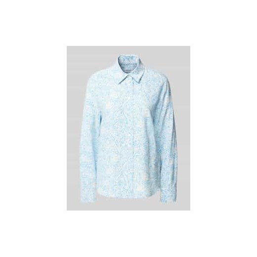 Bluzka koszulowa o kroju regular fit z listwą guzikową na całej długości ze sklepu Peek&Cloppenburg  w kategorii Koszule damskie - zdjęcie 178213821