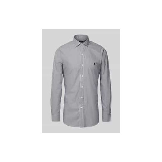 Koszula biznesowa o kroju slim fit z kołnierzykiem typu cutaway ze sklepu Peek&Cloppenburg  w kategorii Koszule męskie - zdjęcie 178213880