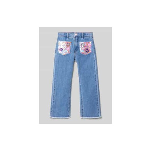 Jeansy o kroju regular fit z 5 kieszeniami ze sklepu Peek&Cloppenburg  w kategorii Spodnie dziewczęce - zdjęcie 178213974