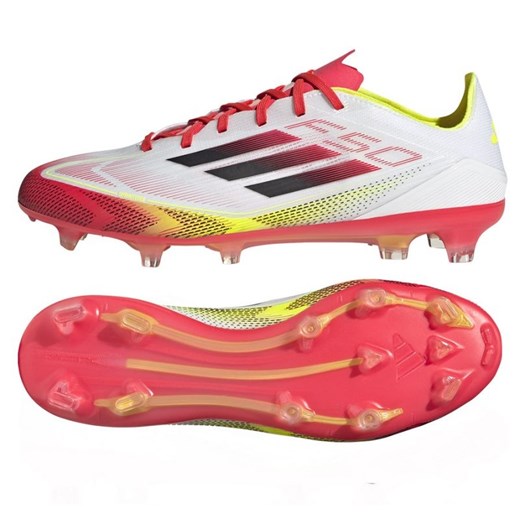 Buty piłkarskie adidas F50 Pro Fg IE1284 białe ze sklepu ButyModne.pl w kategorii Buty sportowe męskie - zdjęcie 178214310