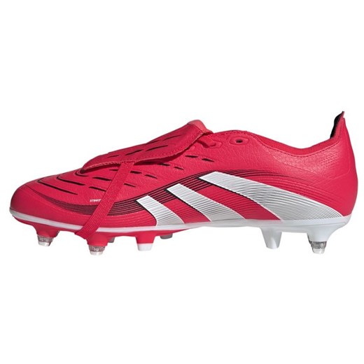 Buty piłkarskie adidas Predator League Ft JP5739 czerwone ze sklepu ButyModne.pl w kategorii Buty sportowe męskie - zdjęcie 178214404