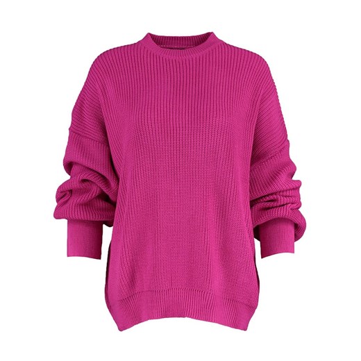 Sweter damski Trendyol z okrągłym dekoltem 