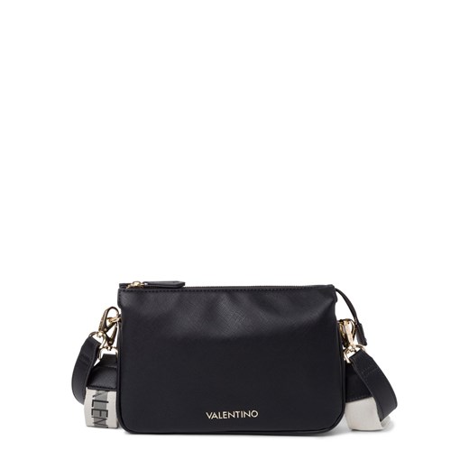 VALENTINO HANDBAGS Torebka damska - Zero Kobiety Sztuczne włókno czarny jednolity ze sklepu vangraaf w kategorii Listonoszki - zdjęcie 178215983
