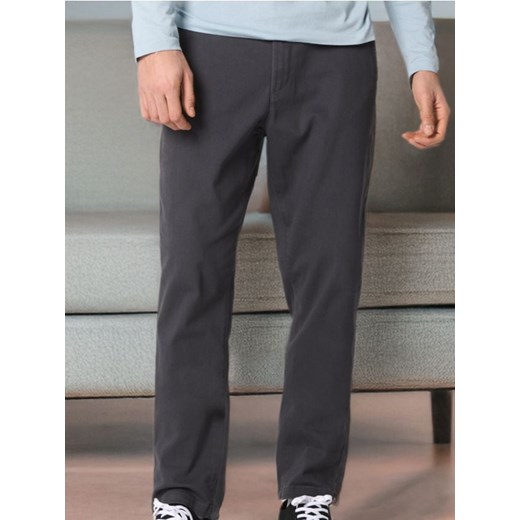 Sinsay - Spodnie chino slim - szary ze sklepu Sinsay w kategorii Spodnie męskie - zdjęcie 178217510