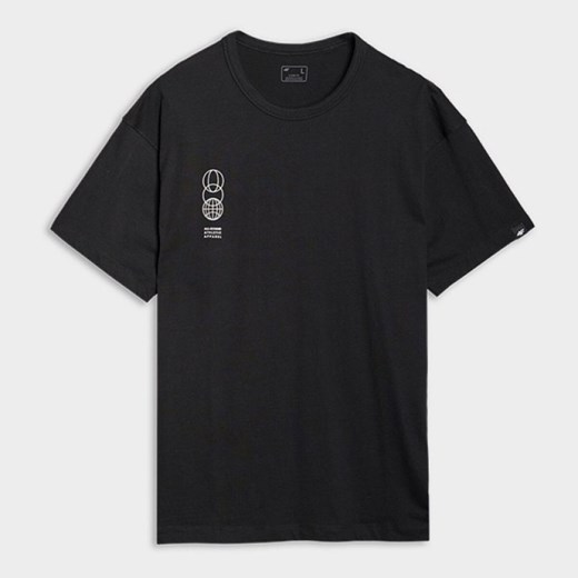 Męski t-shirt oversize 4F 4FRSS25TTSHM2652 - czarny ze sklepu Sportstylestory.com w kategorii T-shirty męskie - zdjęcie 178218590