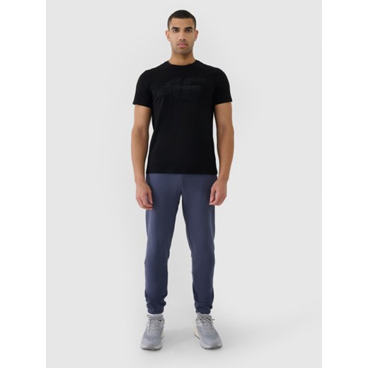 T-shirt męski czarny 4F 