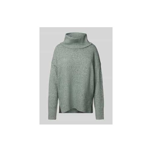 Sweter z miękkiej mieszanki materiałów z lejącym dekoltem model ‘DOFFY’ ze sklepu Peek&Cloppenburg  w kategorii Swetry damskie - zdjęcie 178218740