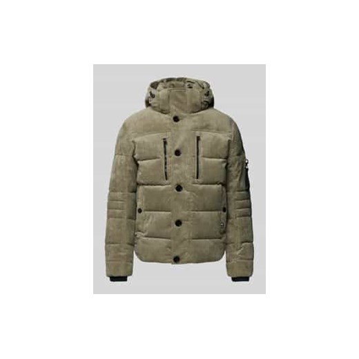 Kurtka puchowa o kroju regular fit z odpinanym kapturem ze sklepu Peek&Cloppenburg  w kategorii Kurtki męskie - zdjęcie 178219173