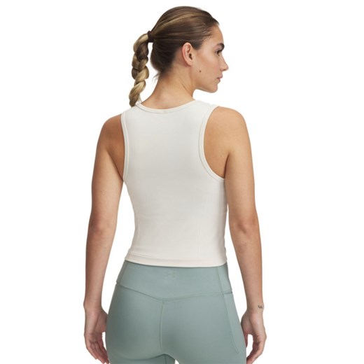 Damski top treningowy Under Armour UA Vanish Seamless Tank - biały ze sklepu Sportstylestory.com w kategorii Bluzki damskie - zdjęcie 178220922