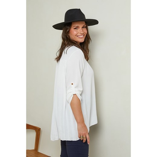 Bluzka damska biała Curvy Lady 