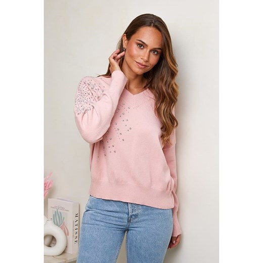 Soft Cashmere Sweter w kolorze jasnoróżowym ze sklepu Limango Polska w kategorii Swetry damskie - zdjęcie 178224651