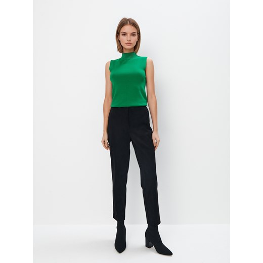 Mohito - Zielony top bez rękawów - zielony Mohito M Mohito