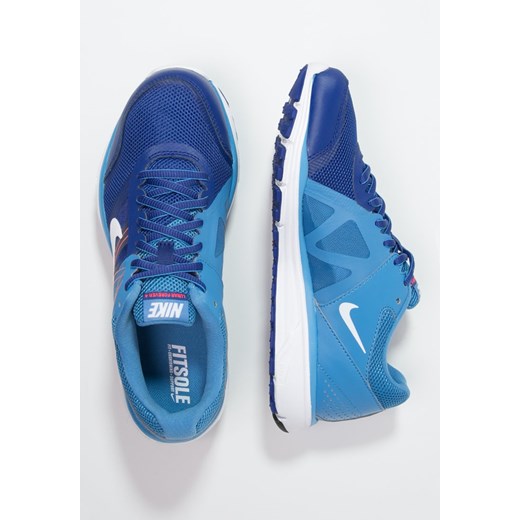 Nike Performance LUNAR FOREVER 4 Obuwie do biegania Amortyzacja deep royal blue/white/horizon/bright crimson zalando niebieski do biegania