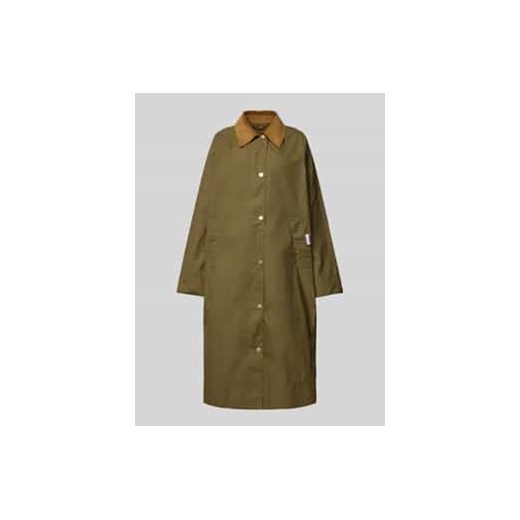 Płaszcz z wykładanym kołnierzem model ‘ETTIE’ ze sklepu Peek&Cloppenburg  w kategorii Płaszcze damskie - zdjęcie 178226222