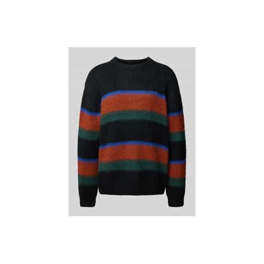 Sweter z dzianiny z okrągłym dekoltem model ‘MERTON’ ze sklepu Peek&Cloppenburg  w kategorii Swetry męskie - zdjęcie 178226401