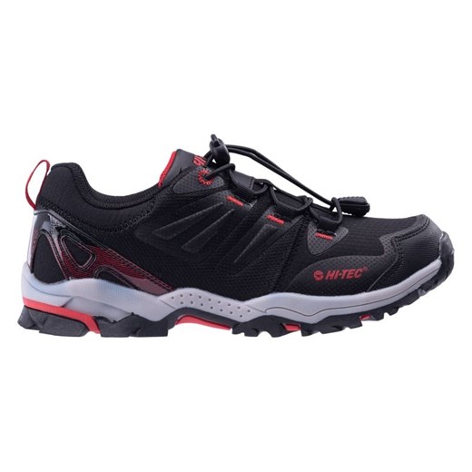 Buty Hi-Tec Hagas Teen 92800598011 czarne ze sklepu ButyModne.pl w kategorii Buty trekkingowe dziecięce - zdjęcie 178226772