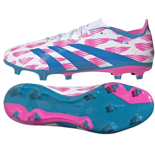 Buty adidas Predator League Fg IG6262 białe ze sklepu ButyModne.pl w kategorii Buty sportowe męskie - zdjęcie 178226800