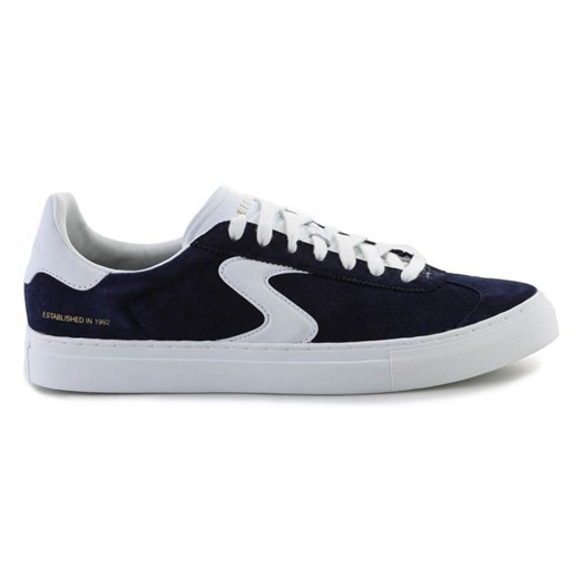 Buty Skechers Arch Fit Legend Hamor 254000 granatowe niebieskie ze sklepu ButyModne.pl w kategorii Trampki męskie - zdjęcie 178226883
