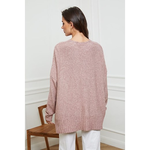 Joséfine Sweter &quot;Mantoue&quot; w kolorze jasnoróżowym Joséfine XL Limango Polska wyprzedaż
