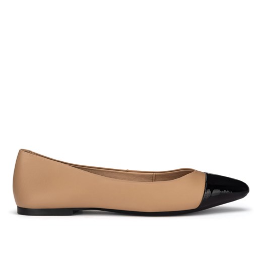 Baleriny Sergio Bardi RST-E1065-06SB Beżowy Sergio Bardi 37 eobuwie.pl