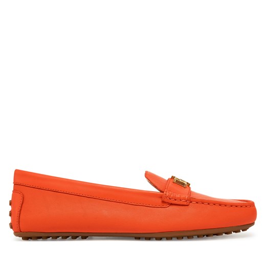 Mokasyny LAUREN RALPH LAUREN 802852847023 Pomarańczowy 40 eobuwie.pl