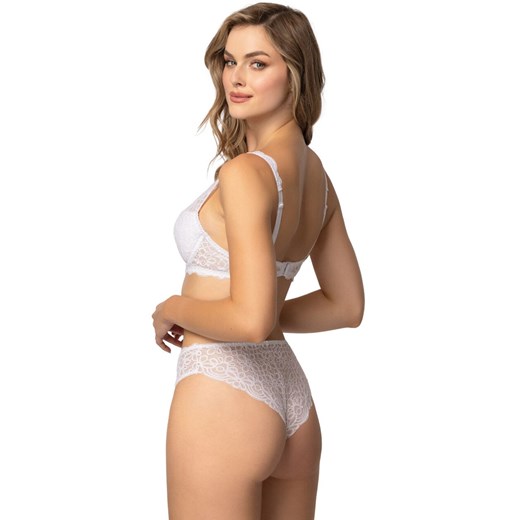 Figi damskie brazyliany białe Roma F-4052/54, Kolor biały, Rozmiar 36, Mat ze sklepu Intymna w kategorii Majtki damskie - zdjęcie 178228691