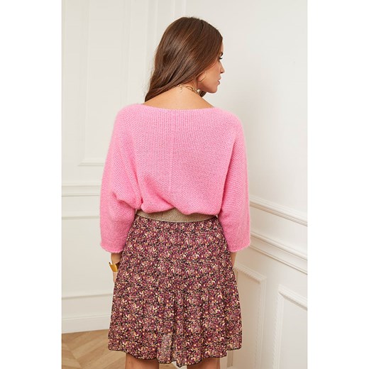 L&apos;armoire de Suzette Sweter w kolorze jasnoróżowym L'armoire De Suzette 34/36 okazyjna cena Limango Polska