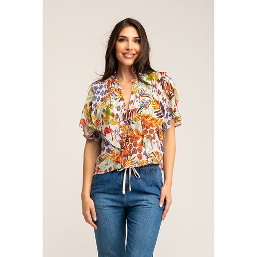 Peace &amp; Love Bluzka ze wzorem Peace & Love M Limango Polska wyprzedaż