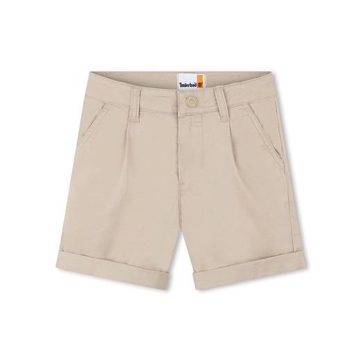 Timberland Bermudy w kolorze beżowym ze sklepu Limango Polska w kategorii Spodenki chłopięce - zdjęcie 178230211