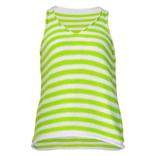 fimfi Top w kolorze zielono-białym ze sklepu Limango Polska w kategorii Bluzki damskie - zdjęcie 178230364