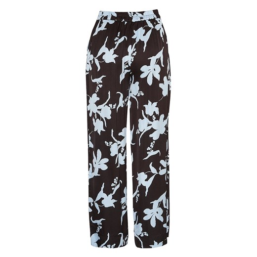 MOSS COPENHAGEN Spodnie &quot;Irida&quot; w kolorze czarno-błękitnym Moss Copenhagen L wyprzedaż Limango Polska
