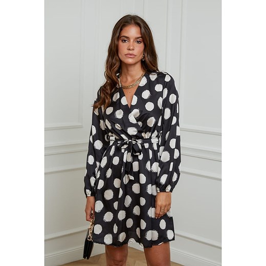 L&apos;armoire de Suzette Sukienka w kolorze czarno-białym L'armoire De Suzette 36/38 okazyjna cena Limango Polska